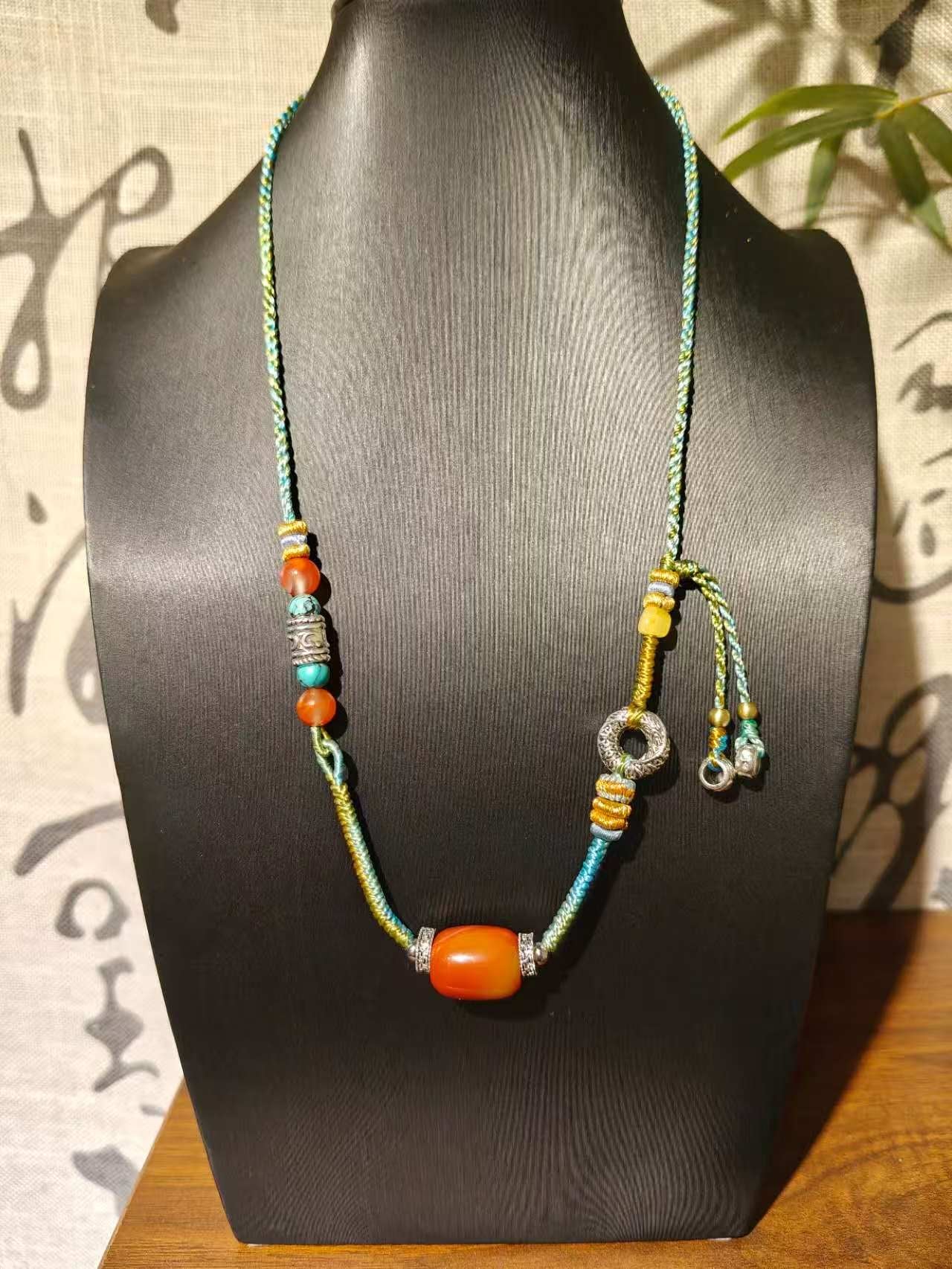 Contemporary Tibetan Necklace – Sacred Craftsmanship
