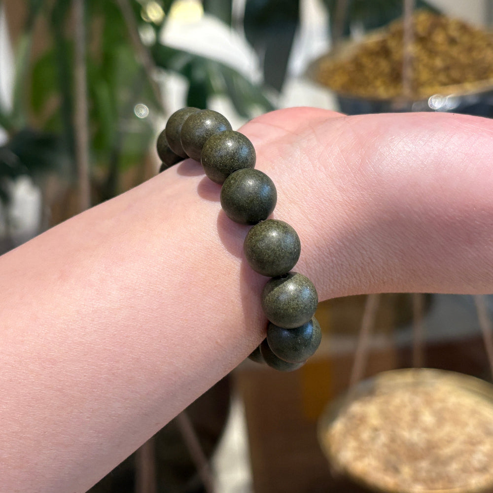 Bracelet aux herbes du Tao “Clarté Terrestre”