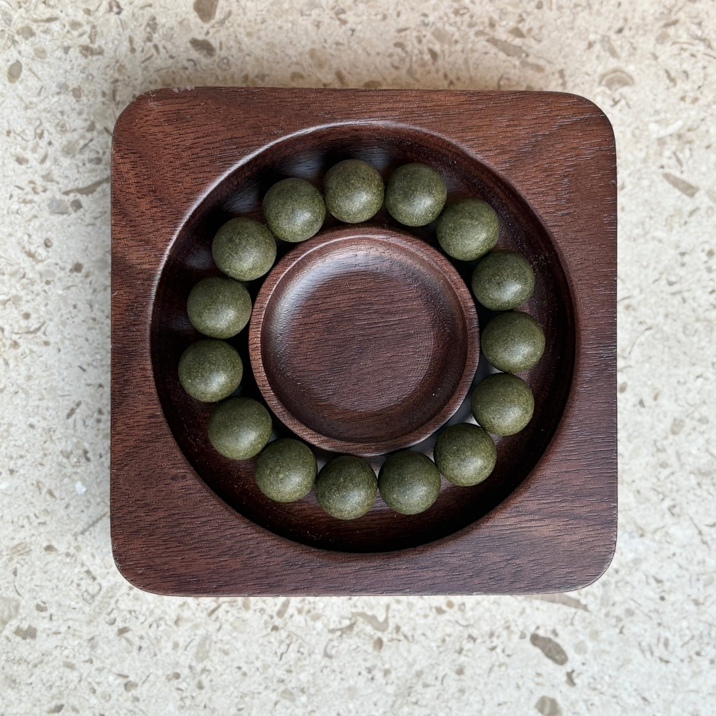 Bracelet aux herbes du Tao “Clarté Terrestre”