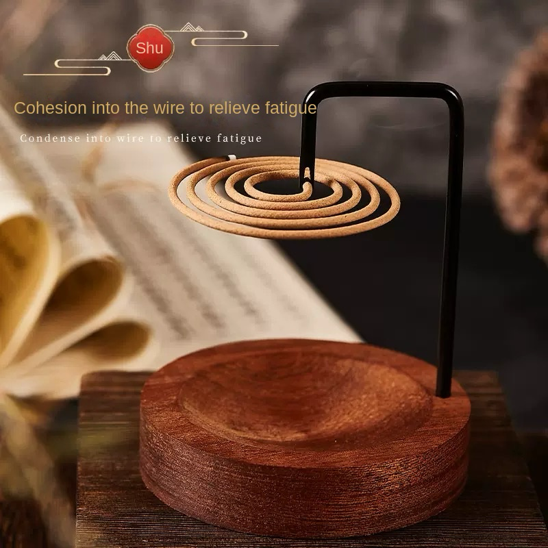 Support suspendu pour encens en spirale  porte-encens pour encens en spirale suspendu