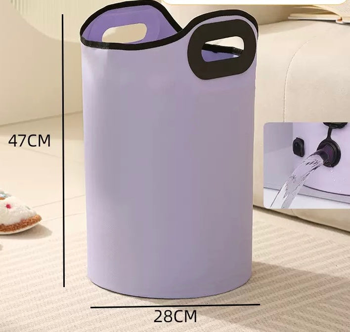 Bassine pliable pour bain de pieds