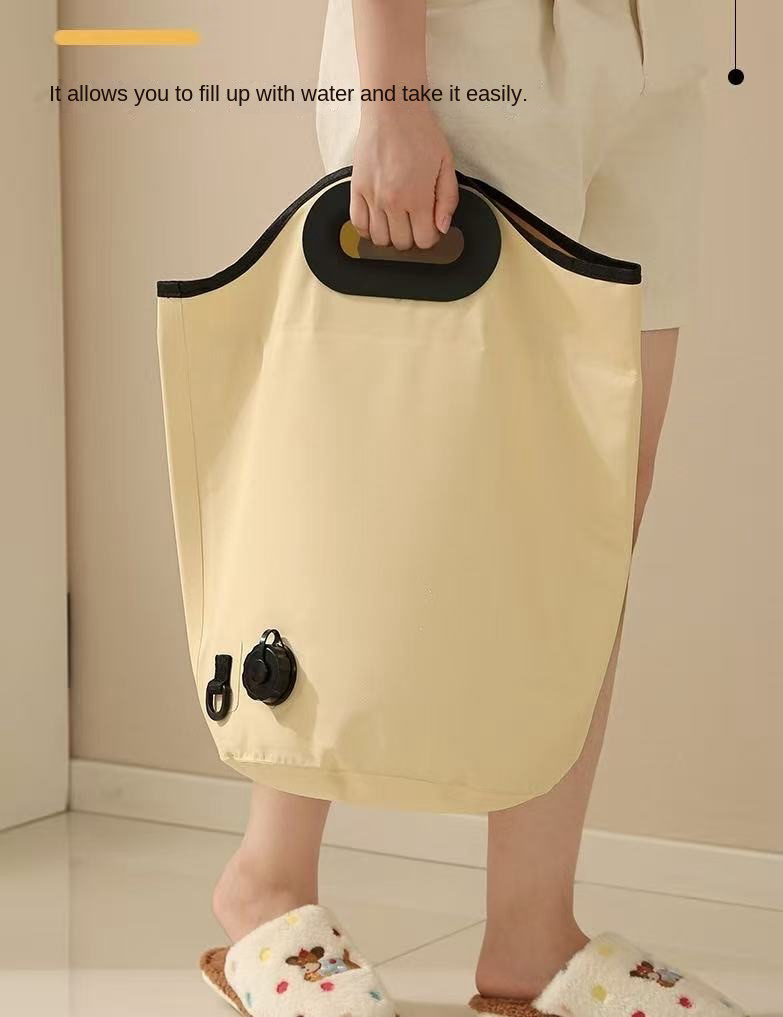 Bassine pliable pour bain de pieds