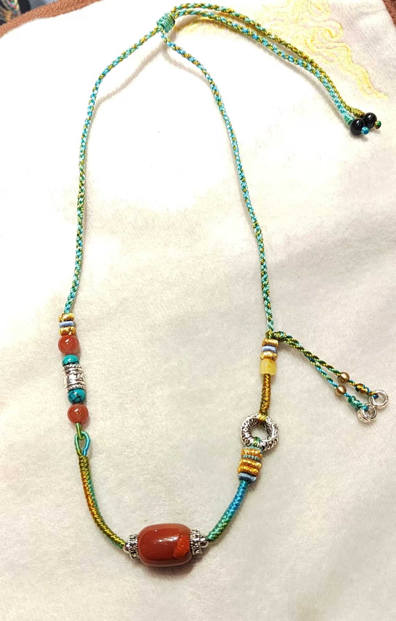 Contemporary Tibetan Necklace – Sacred Craftsmanship