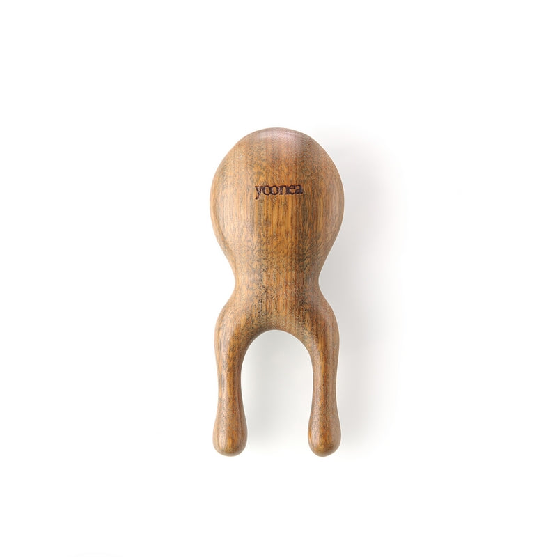 Bâton pince acupression contour yeux en bois de santal vert