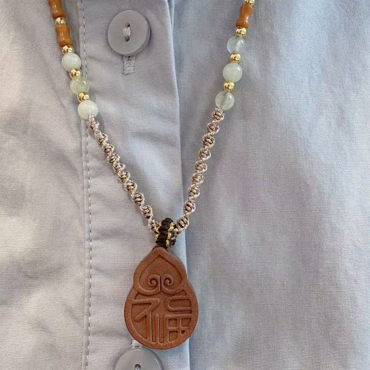 Pendentif Aromatique “Jade de Bon Augure”