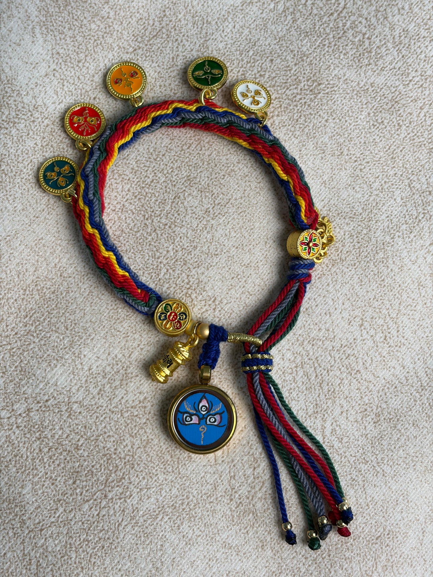 Thangka Bracelet Black Dzambhala