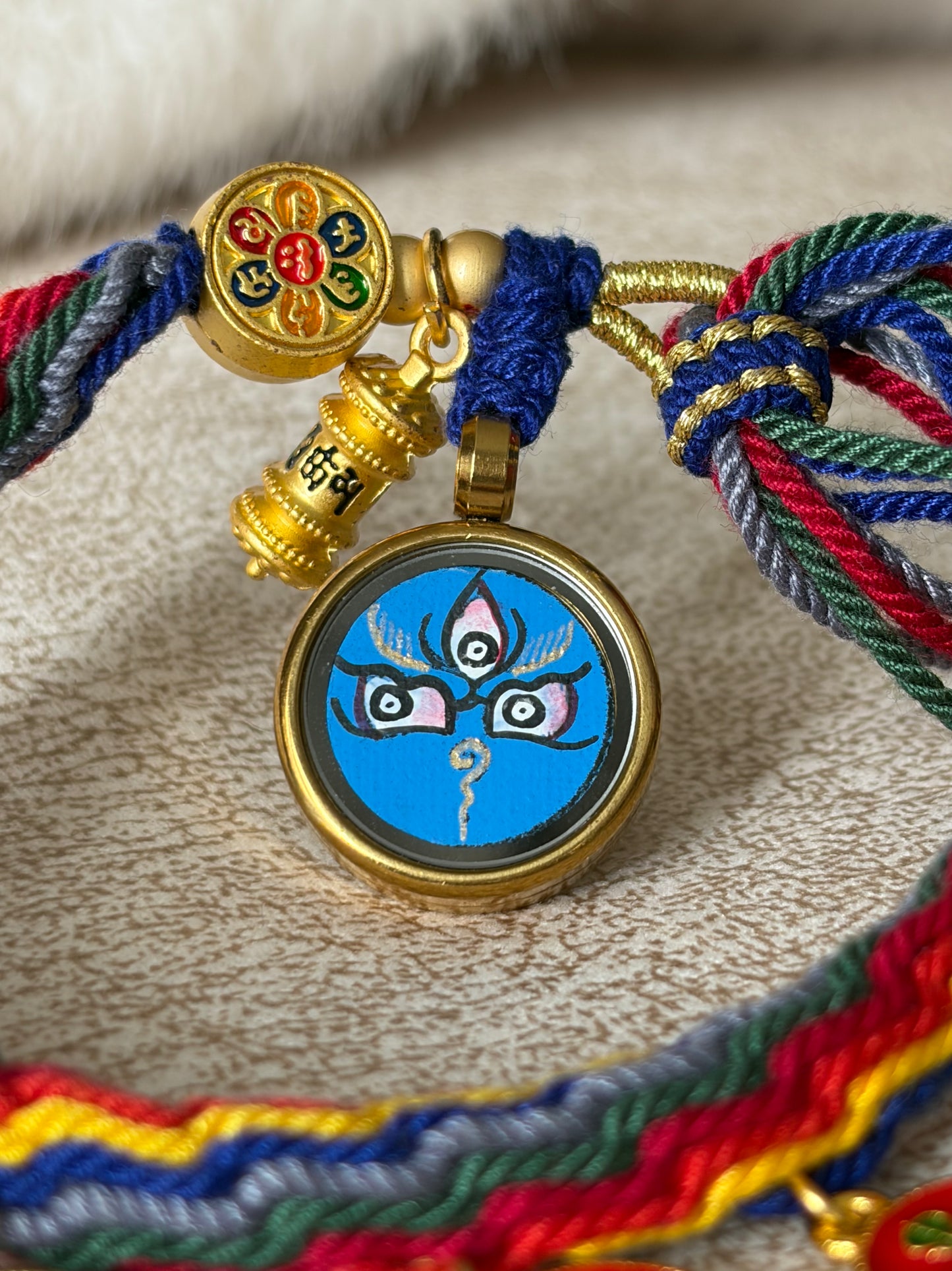 Thangka Bracelet Black Dzambhala